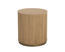 Sunpan 110775 - Kalla Side Table - Rustic Oak